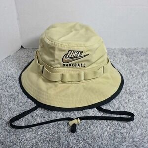 Nike Dri-FIT On-Field Baseball Apex Boonie‎ Bucket Hat Khaki Sz Small C13299 NWT
